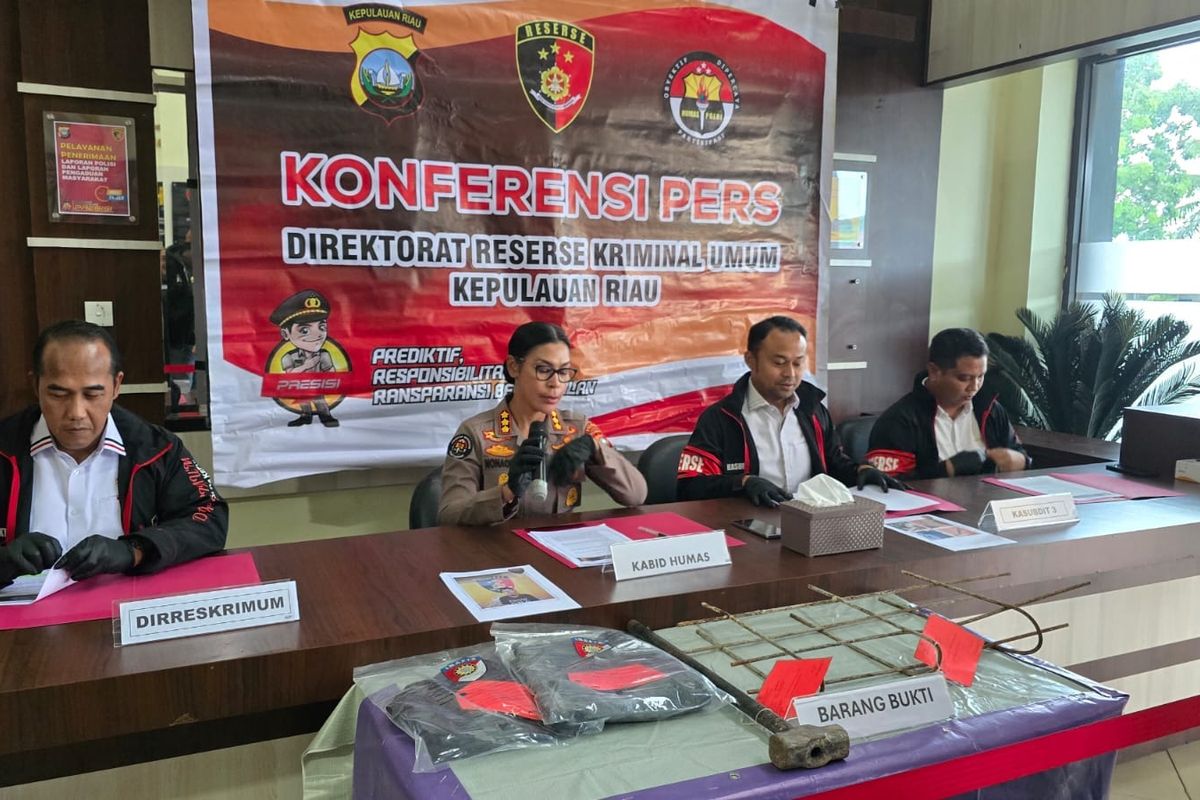 Viral Dijuluki “Rayap Besi”, Pencuri Besi Drainase Terowongan Pelita Batam Ditangkap